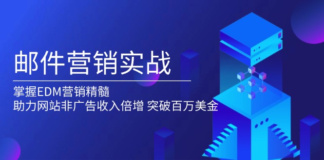 邮件营销实战，掌握EDM营销精髓，助力网站非广告收入倍增，突破百万美金-爱来米资源